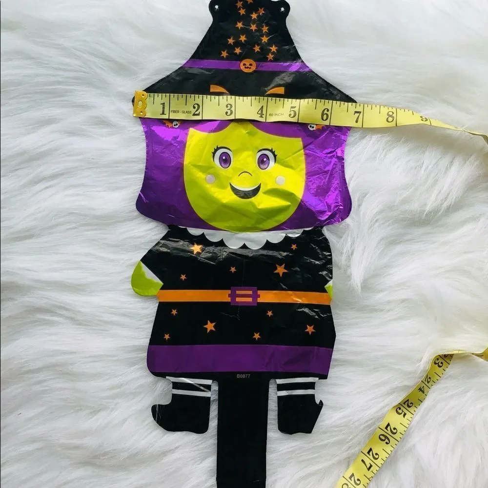 Happy Halloween 10 Pcs Foil Balloons Seasonal Decoration Party Supplies For Kids